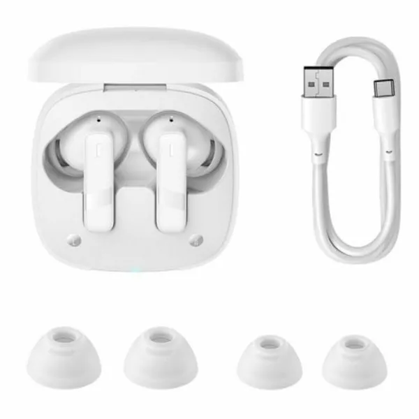 Headphones with Microphone Baseus A00069700223-00 White
