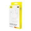 Headphones with Microphone Baseus Encok HZ20 White Black