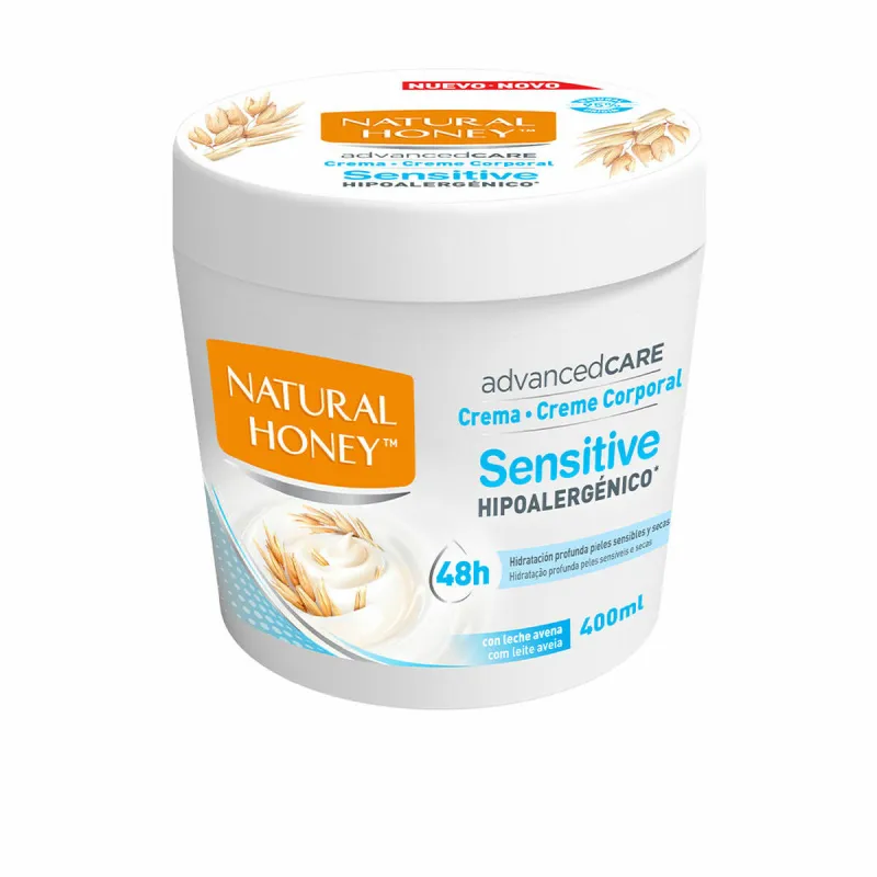Крем для тела Natural Honey Advancedcare Sensitive 400 ml Гипоаллергенные Кокос
