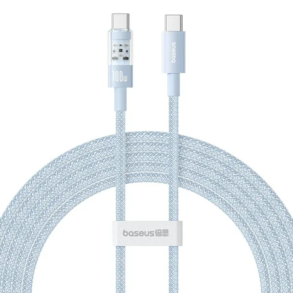 Кабель USB-C — USB-C Baseus P10373000311-01 Синий 2 m