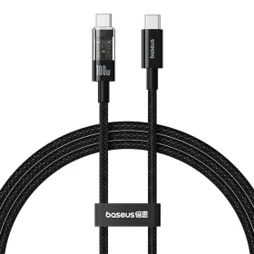 USB-C - USB-C Kaabel Baseus P10373000111-00 Must 1 m