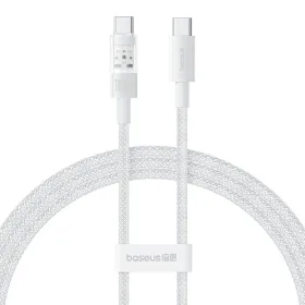 USB-C - USB-C kaapeli Baseus P10373000211-00 Balts 1 m