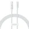 USB-C - USB-C kaapeli Baseus P10373000211-00 Balts 1 m