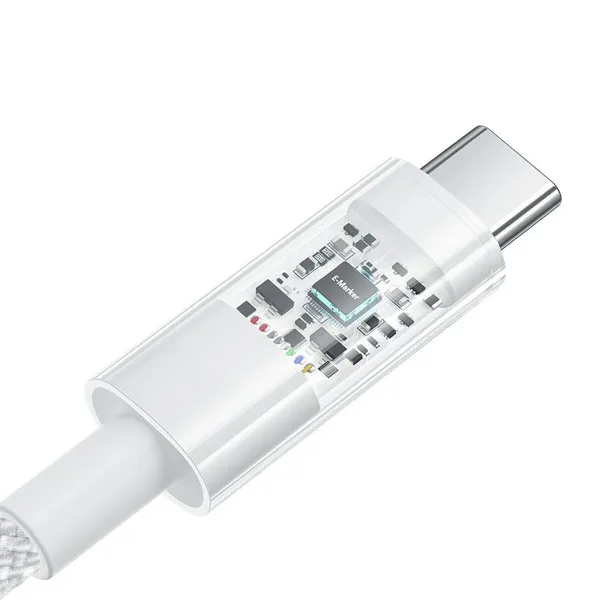 USB-C - USB-C kaapeli Baseus P10373000211-00 Balts 1 m
