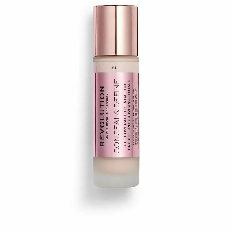 Šķidrā Grima Bāze Revolution Make Up Conceal Define F3 23 ml