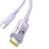 USB-C - USB-C kabelis Baseus P10373000511-00 Purpurinis 1 m