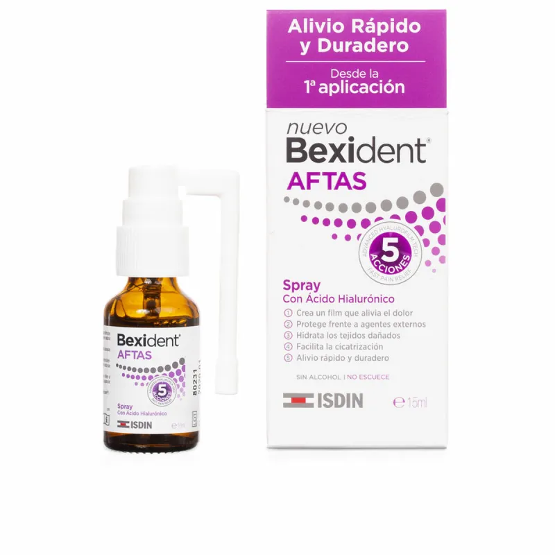 Ополаскиватель для полости рта Isdin Bexident Aftas 15 ml Защита ротовой полости