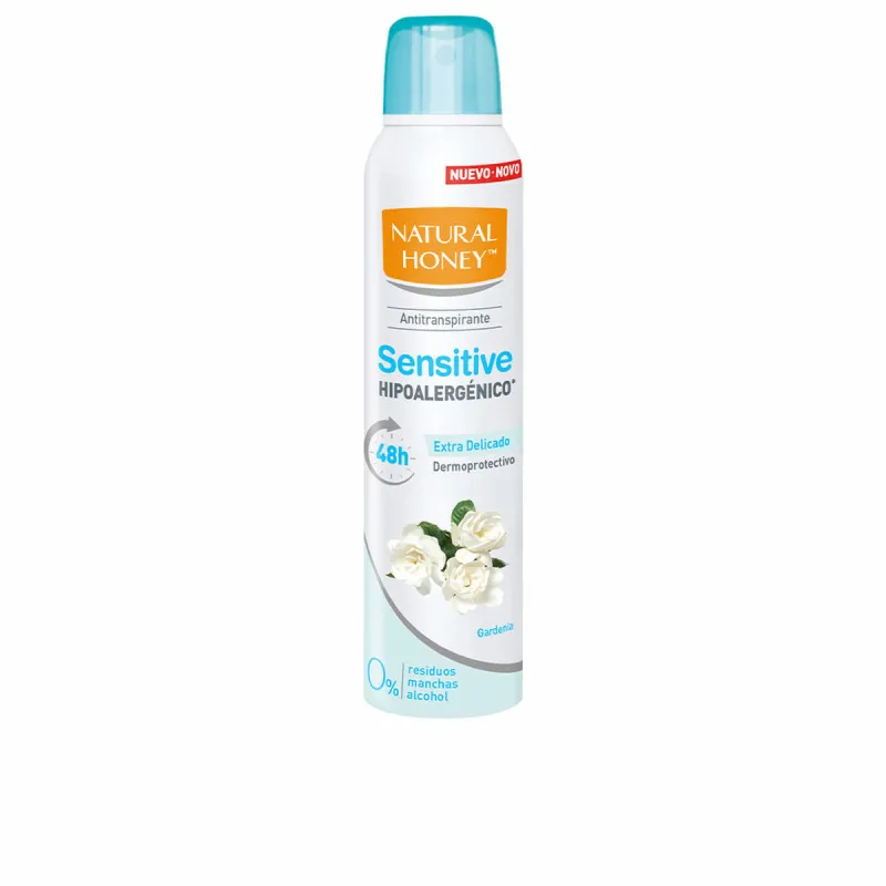 Herkän iho suihkedeodorantti Natural Honey Sensitive 200 ml