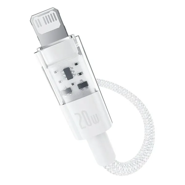 USB-C - Lightning kabelis Baseus P10373001211-00 Balta 1 m