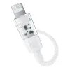 USB-C - Lightning kabelis Baseus P10373001211-00 Balta 1 m