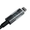 USB-C uz Lightning Kabelis Baseus P10373001111-01 Melns 2 m