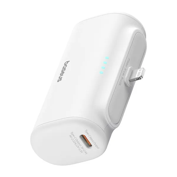 Powerbank Baseus P10068307213-00 Balts 5000 mAh