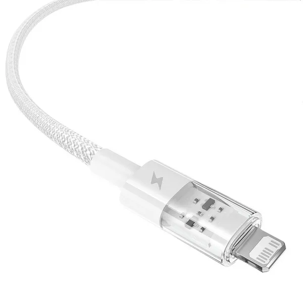 USB uz Lightning Kabelis Baseus P10373003211-00 Balts 1 m