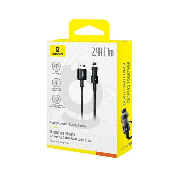 USB-Lightning Kaabel Baseus P10373003111-00 Must 1 m