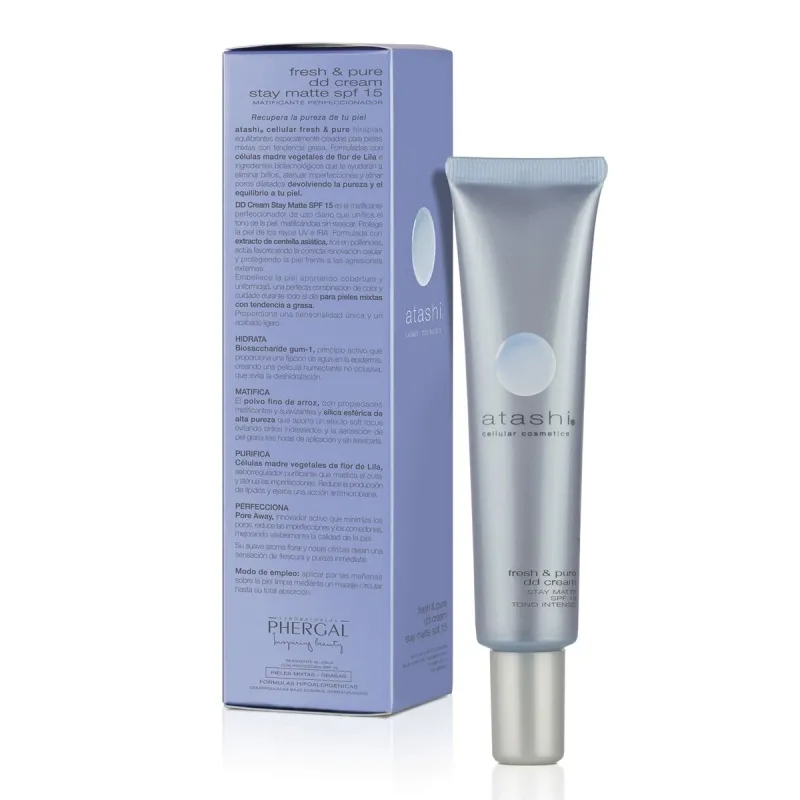 Kosteuttava mattaneste Atashi Fresh Pure Dd 40 ml