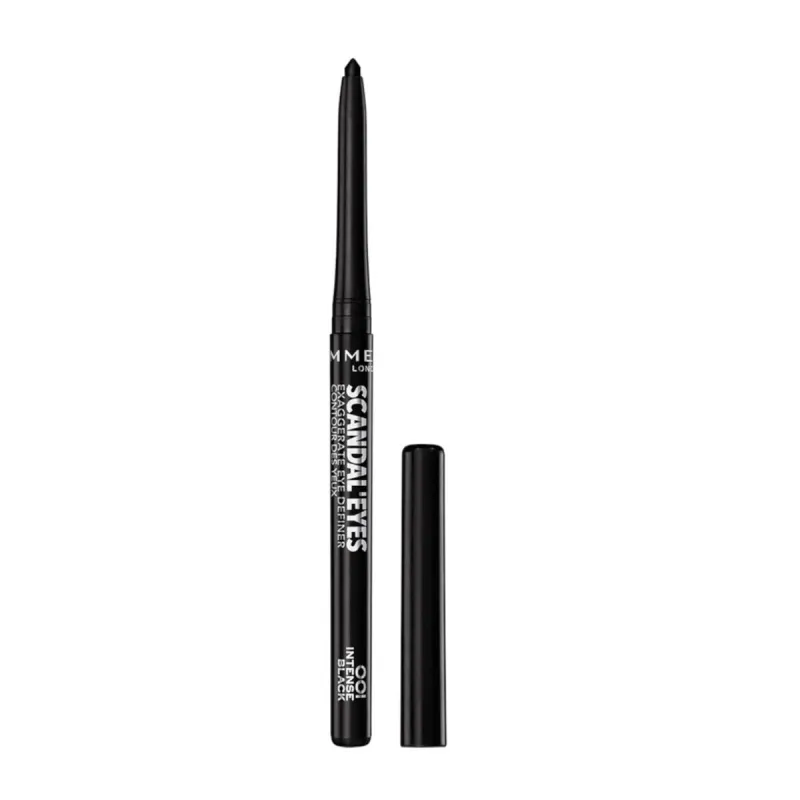 Kajaalikynä Rimmel London Scandaleyes Automatic Musta 0,35 g Automaattinen