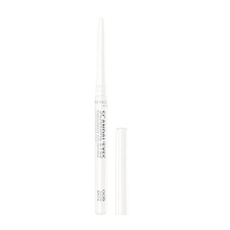 Kajaalikynä Rimmel London Scandaleyes Automatic Valkoinen 0,35 g Automaattinen