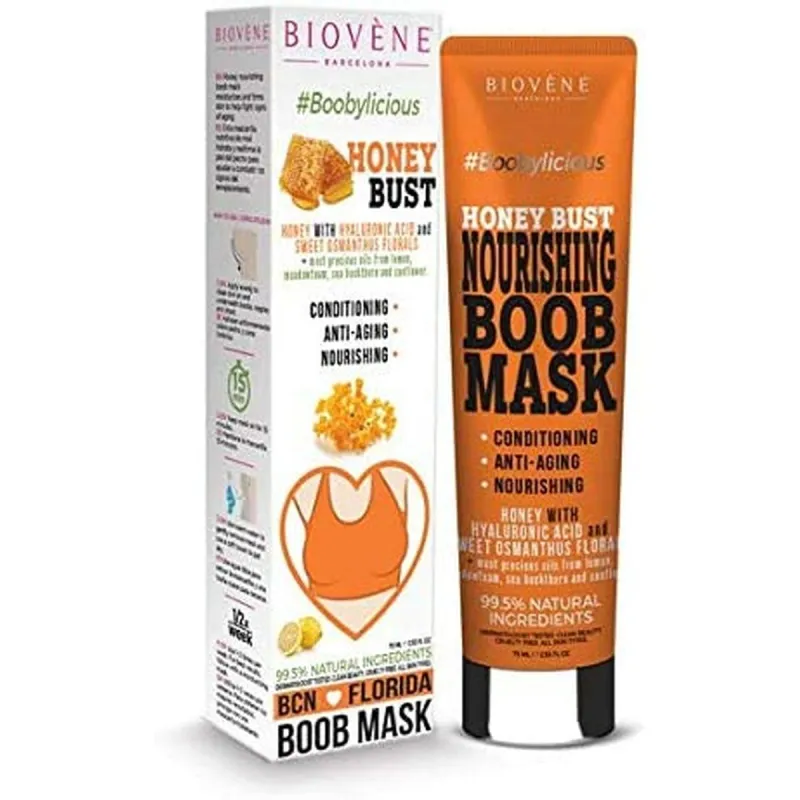 Rintoja korostava voide Biovène Honey Bust 75 ml