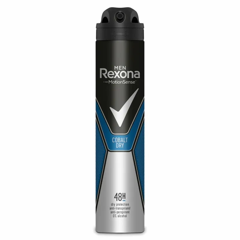 Дезодорант-спрей Rexona Cobalt Men 200 ml Мужской 48 часов