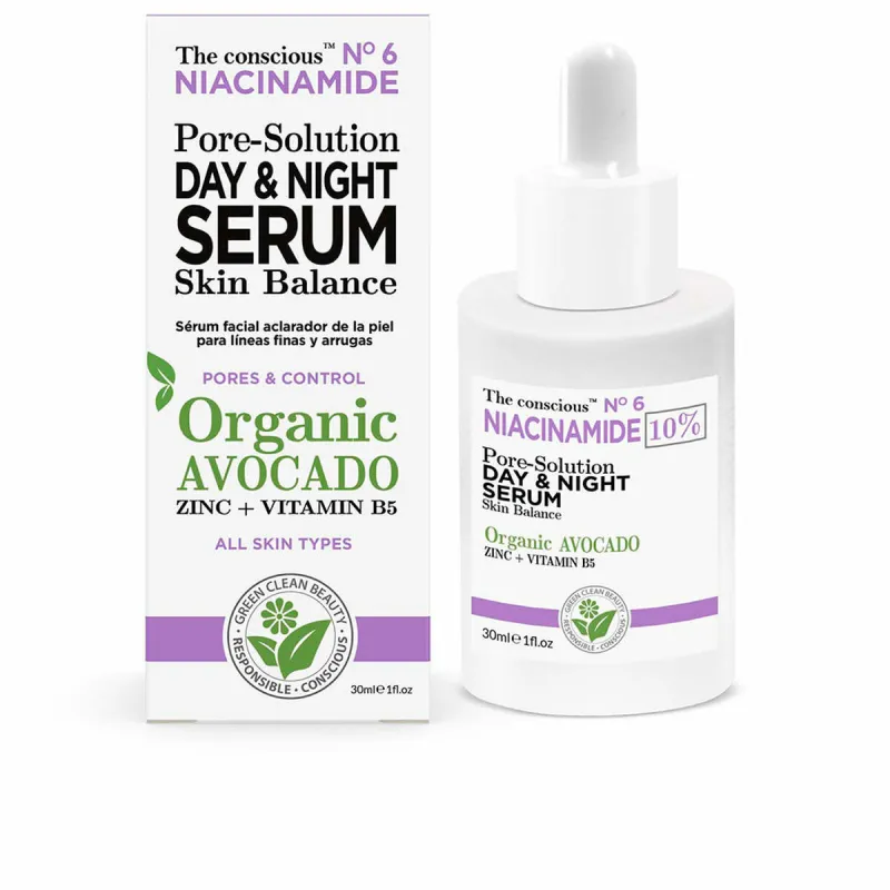 Veido serumas The Conscious Niacinamide 30 ml Avokadas