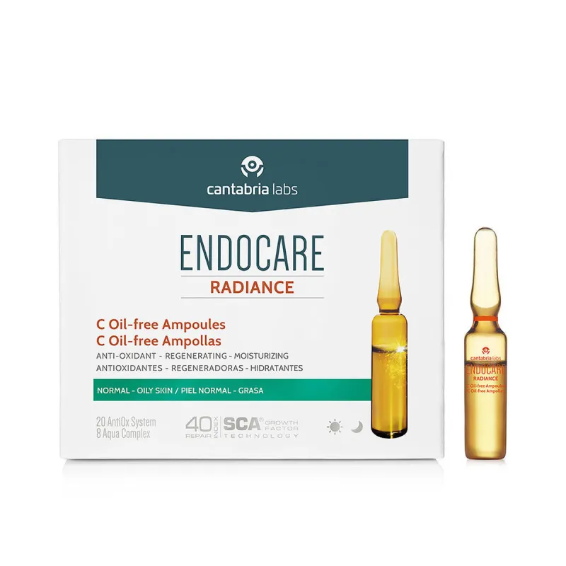 Ампулы Endocare Radiance  10 x 2 ml Без масла