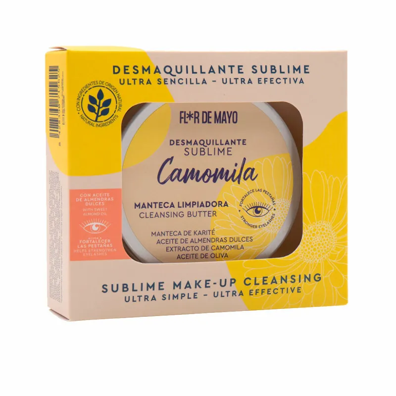 Средство для снятия макияжа с лица Flor de Mayo Sublime Camomila 80 g Очиститель Ромашка