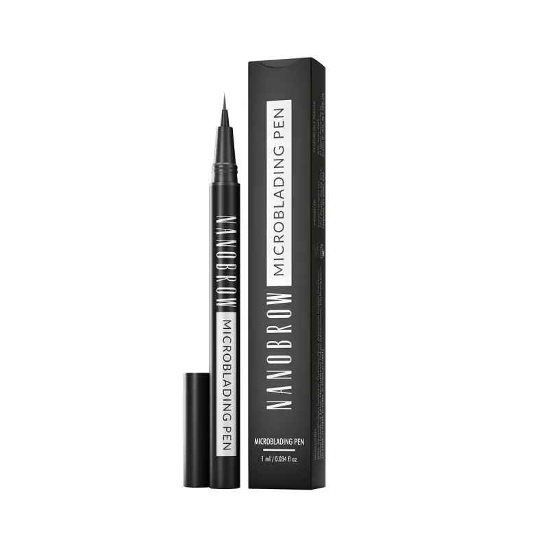 Antakių pieštukas Nanobrow Microblading Pen dark blonde 1 ml