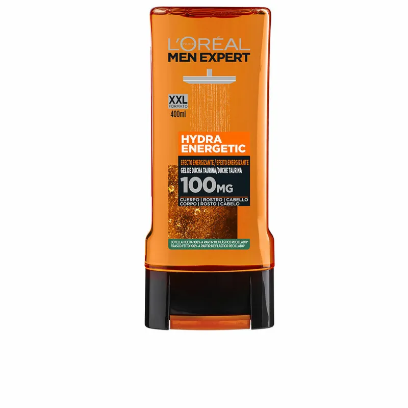 Гель для душа увлажняющий L'Oreal Make Up Men Expert 400 ml Заряжающий энергией