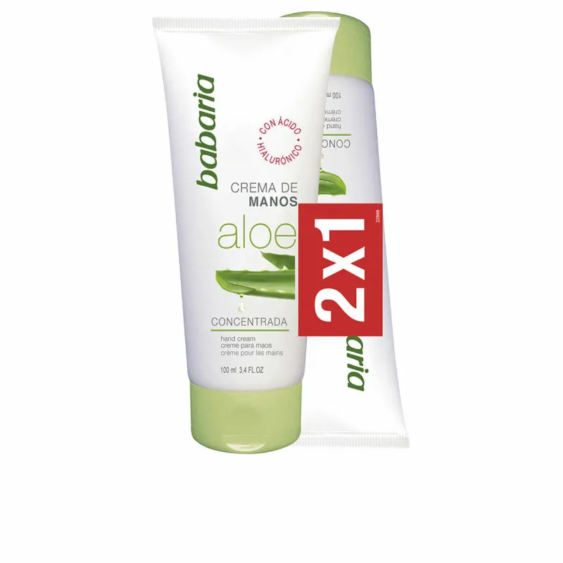 Unisex kosmetiikkasetti Babaria Aloe Vera Crema Manos Lote 100 ml