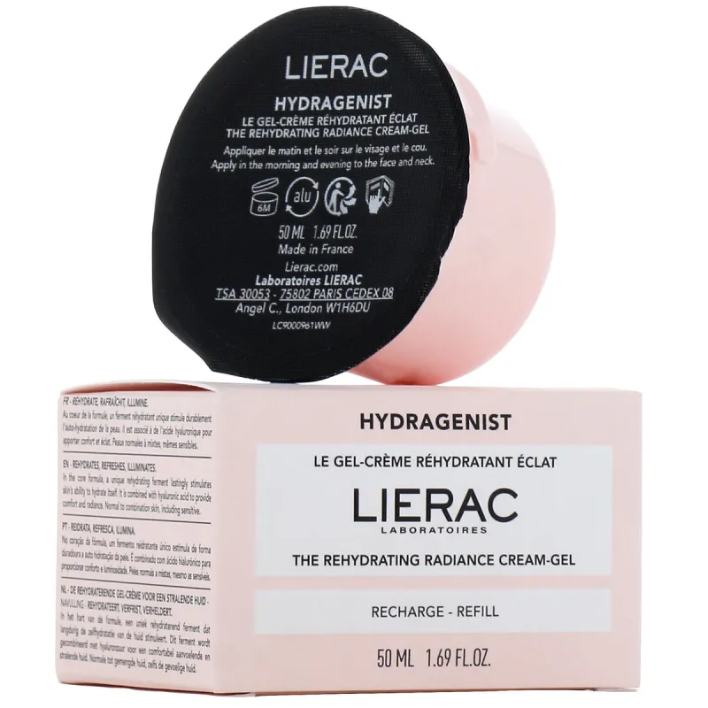 Drėkinamasis gelinis kremas Lierac Hydragenist 50 ml