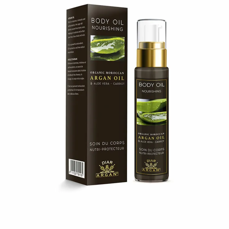 Vartaloöljy Diar Argan Aceite Corporal Nutritivo 50 ml Elvyttävä ravinne