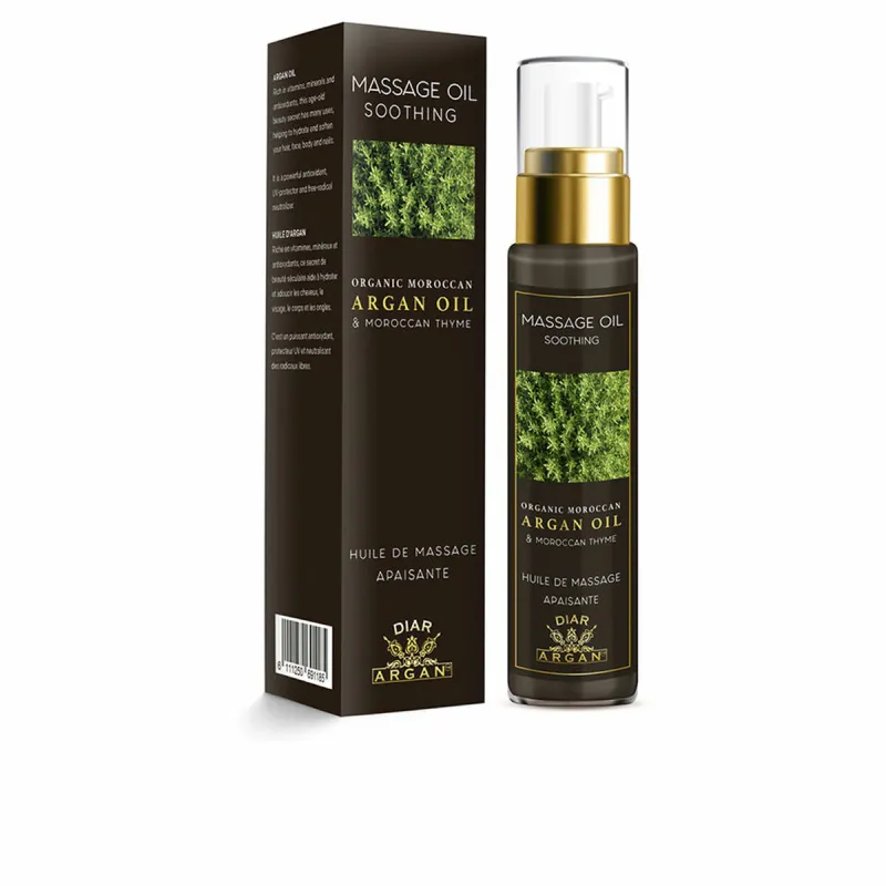 Ароматизированное масло для массажа Diar Argan Aceite Calmante Para Masaje 50 ml тимьян Аргановое масло