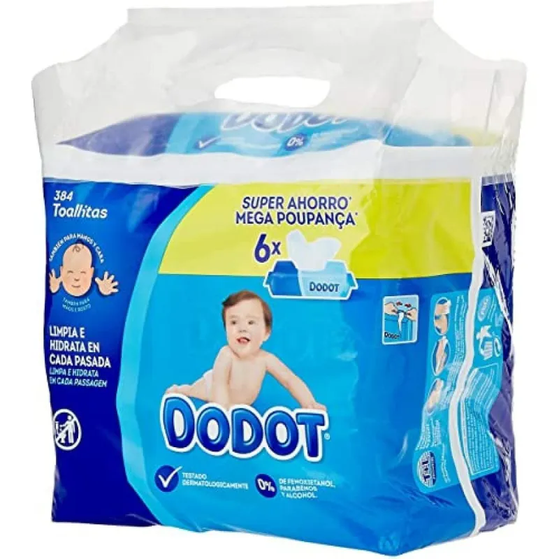 Sterile puhdistusliinapussit (paketti) Dodot Dodot