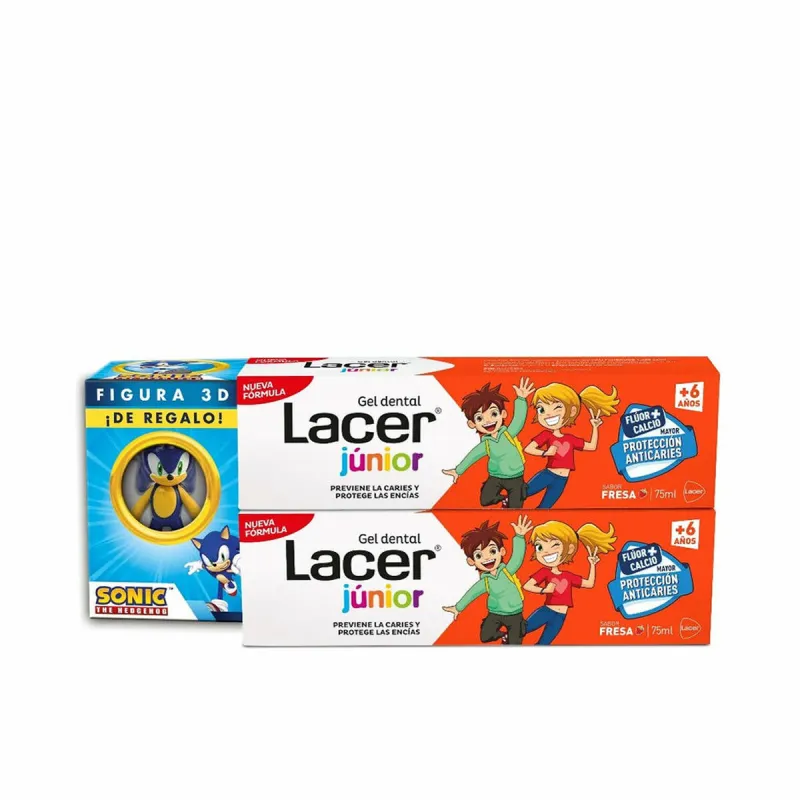 Hambapasta Lacer Junior 75 ml Maasikas 2 Ühikut