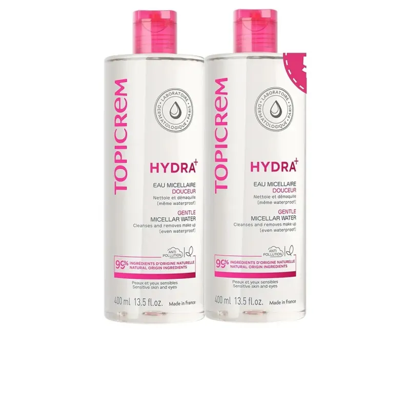 Sejas tīrīšanas želeja Topicrem HYDRA+ 400 ml