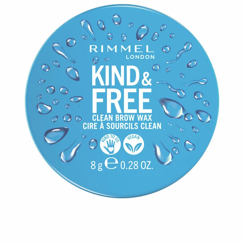 Uzacu Grims Rimmel London Kind & Free Uzacis Nº 001 Clear 8 g