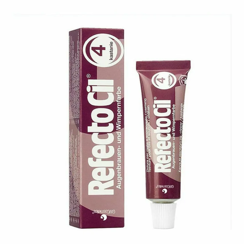 Ripsiväri RefectoCil Eyelash And Eyebrow Tint Nº 4 Chesthut 15 ml