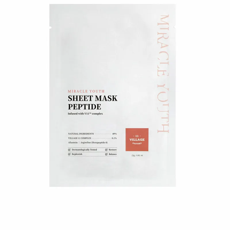 Veido kaukė Village 11 Factory Miracle Youth Peptide 23 g