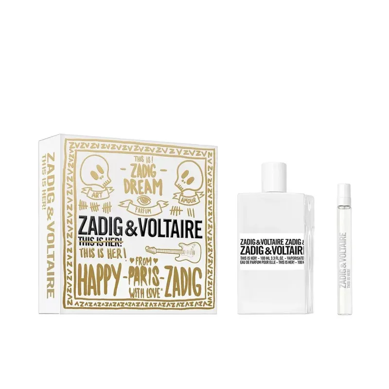 Женский парфюмерный набор Zadig & Voltaire This Is Her! 2 Предметы