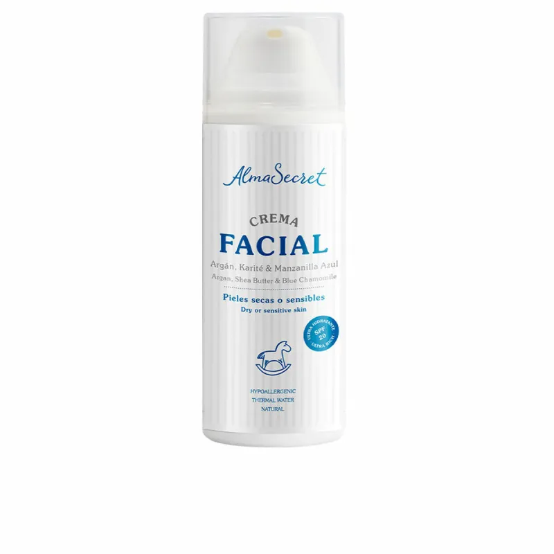 Veido kremas Alma Secret Crema Facial Spf 20 50 ml Vaikiškas