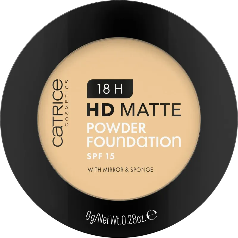 Puuterimeikinpohjustustuote Catrice HD Matte Nº 015N Spf 15 8 g