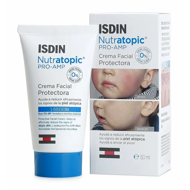 Kasvovoide Isdin Nutratopic Facial Pro-Amp 50 ml