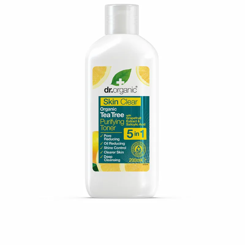 Sejas toneris Dr.Organic Skin Clear 200 ml Attīrošs