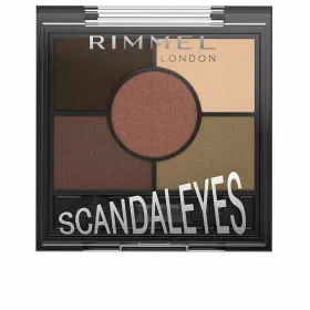 Acu ēnu palete Rimmel London Scandaleyes Violets Nº 002 Brixton brown Nº 002-Brixton Brown 3,8 g