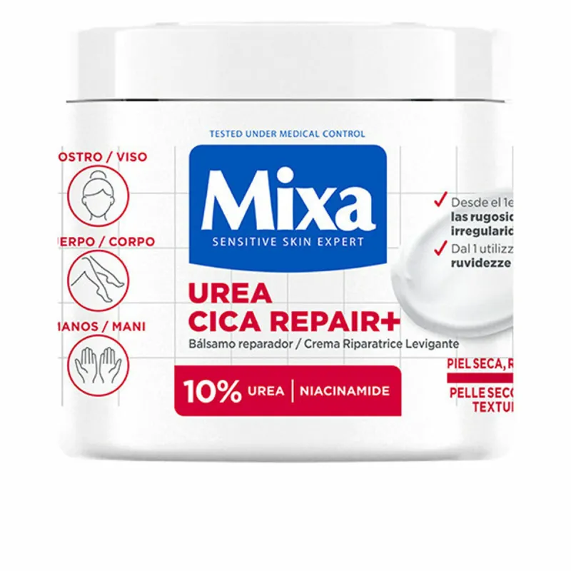 Ķermeņa Atjaunošanas Balzams Mixa UREA CICA REPAIR+ 400 ml