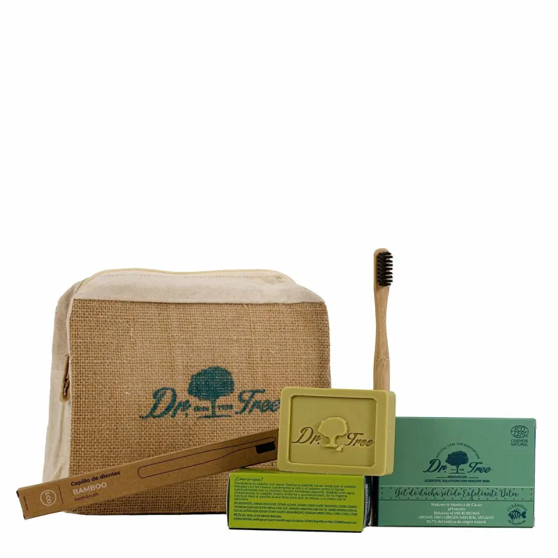 Dušas komplekts Dr. Tree The traveler's kit Jūtīga āda 4 Daudzums