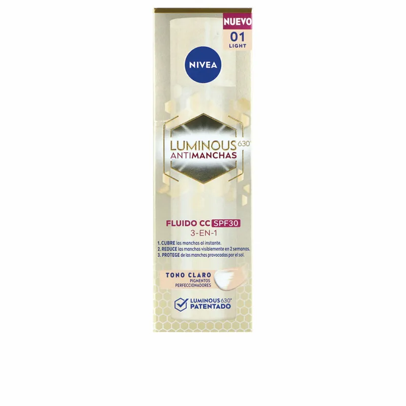 CC Cream Nivea LUMINOUS 630º ясно Spf 30 40 ml