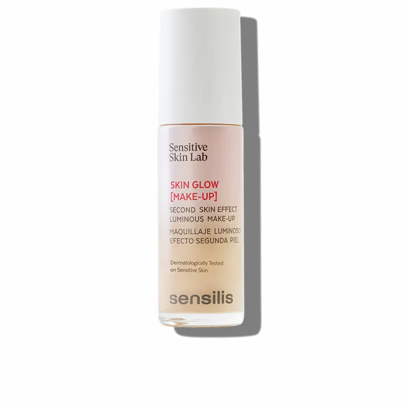 Šķidrā Grima Bāze Sensilis SKIN GLOW Nº 03-Sand 30 ml