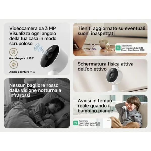 Valvekaamera Xiaomi C100 1080 p