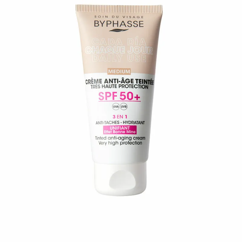 Dieninis kremas nuo senėjimo Byphasse CREMA FACIAL Spf 50+ 50 ml
